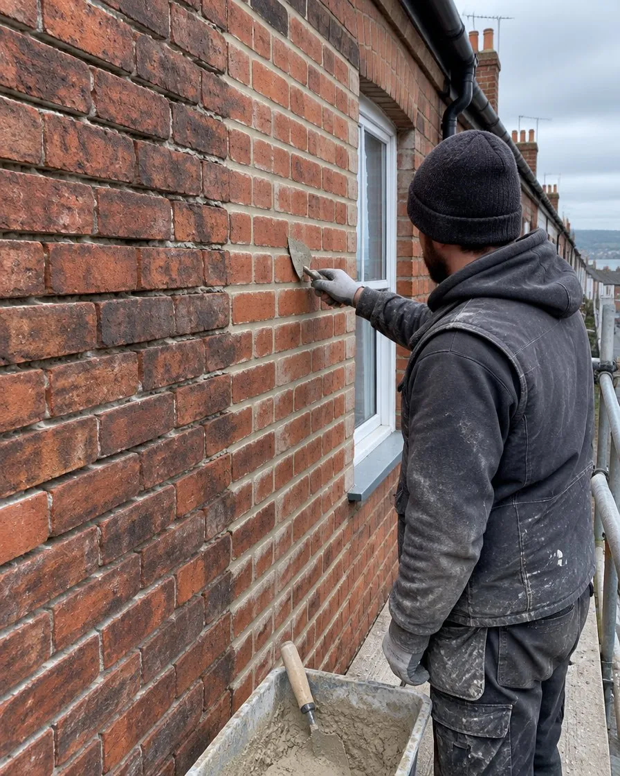Brickwork and repointing in Camborne