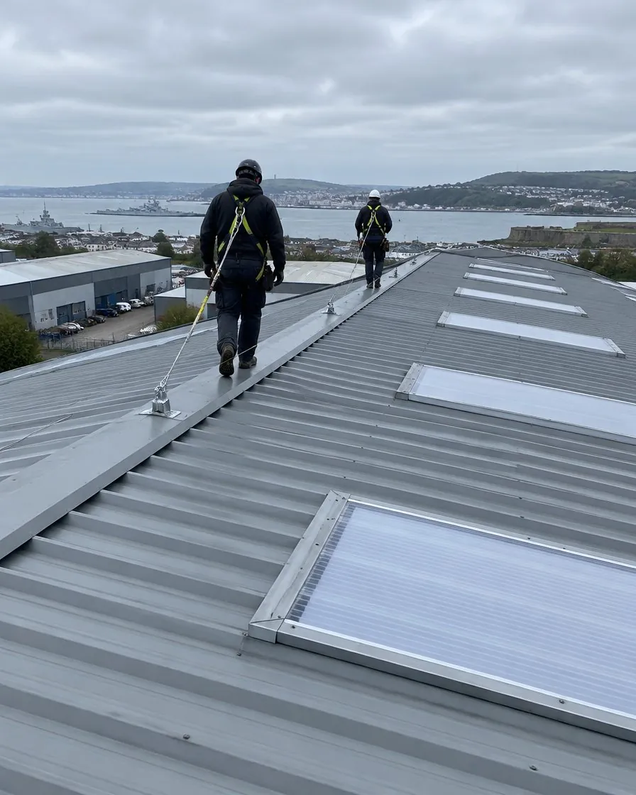 Commercial roofing in Camborne