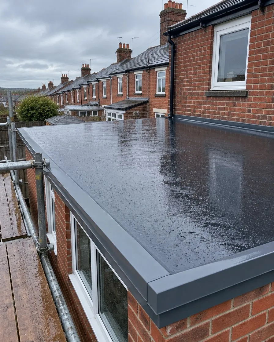 EPDM rubber roofing in Camborne