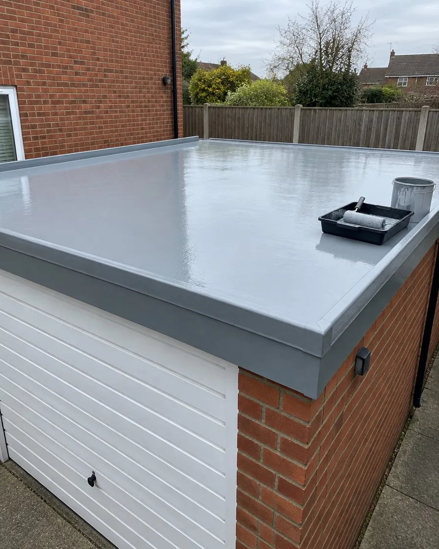 GRP fibreglass roofing in Camborne