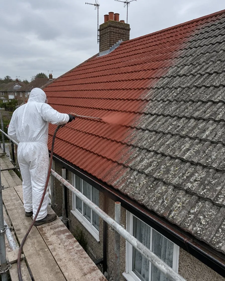 Roof painting and coating in Camborne